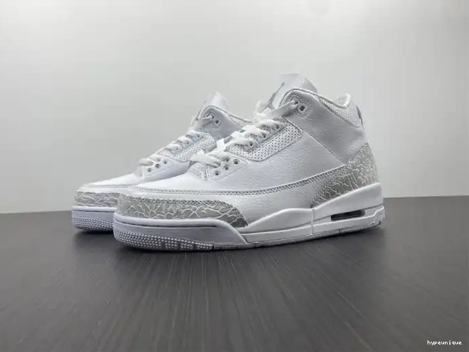 HYPE Air 'Triple 3 White' 429487-111 Retro PS Jordan 0512
